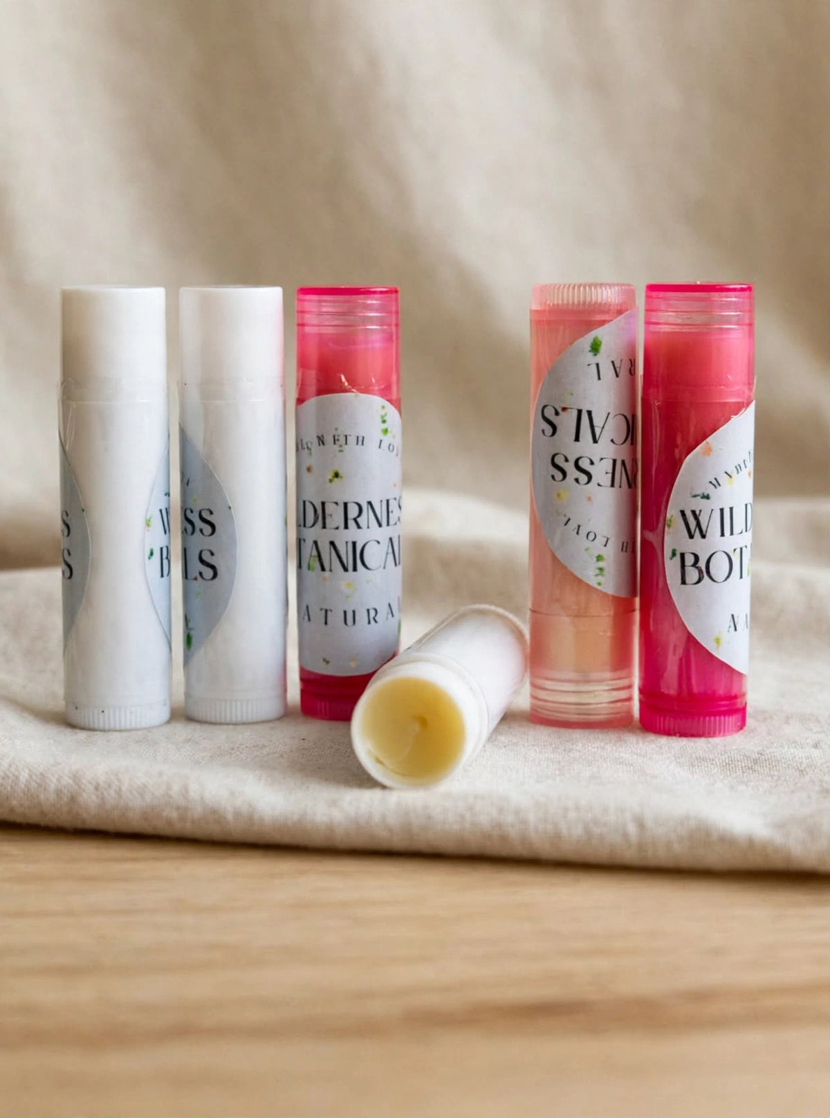 Unscented lip balm