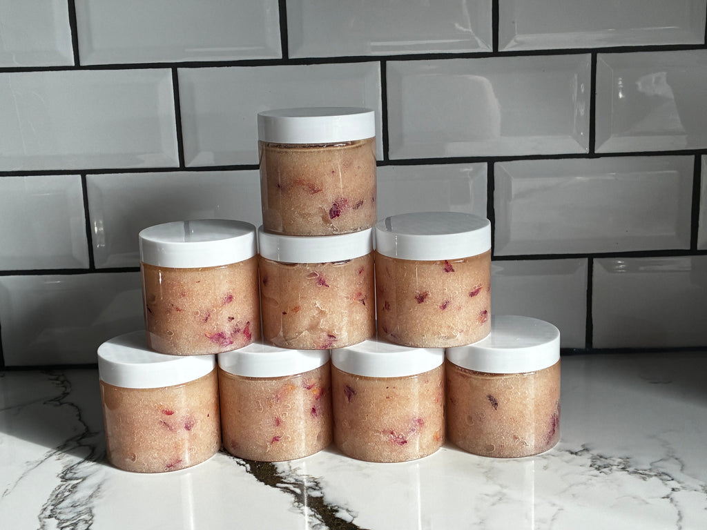 Rosemary & Rose Salt Scrub